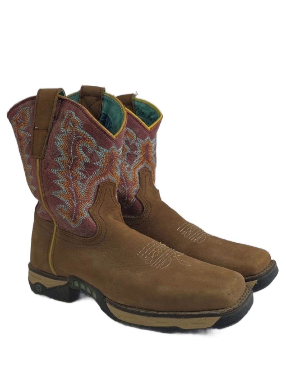 Corral Ranch Tan Cowhide Women's Western  Boots Size 9.5